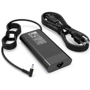 200W Laptop Charger Fit for HP Omen 15 17 Pavilion Gaming Laptop 15 17 Zbook 17 G5 G6 Fury G10 G9 Create G7 Studio G10 G9 TPN-DA10 L00818-850 ADP-200HB B TPN-LA21 TPN-LA20 Victus Power Supply Adapter