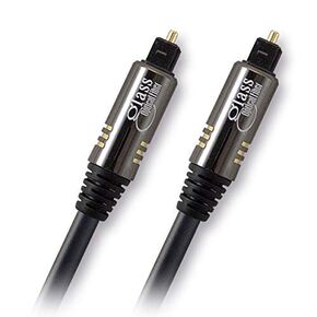 6 Ft. Toslink Glass Digital Audio Constructed from 280 Individual Strands of Glass ensures The Least Signal Loss