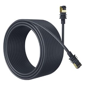 BarBaren Starlink Gen 3/Mini Cable, 246 FT/75 M Starlink Ethernet Cable for Starlink Standard V3 Dish/Mini Extension Replacement Cable Starlink Accessories - Waterproof Gray