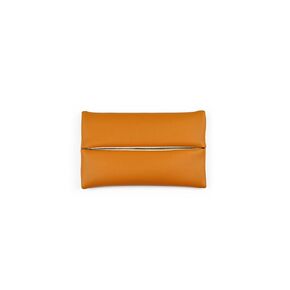 ThingIs - Pocket Tissue Holder for Purse, PU Leather Travel Tissue Holder for Go Pack Tissue (Forest Green)