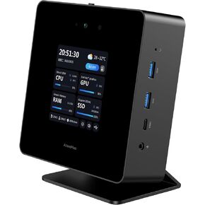 G7 PT Mini PC AMD Ryzen 9 7945HX, 16C/32T,8 GB GDDR6 AMD Radeon RX 7600M XT, 32GB DDR5 RAM 1TB PCIe4.0 SSD Mini Gaming PC, HDMI2.1/DP2.0/USB-C,WiFi7,BT5.4,2.5G LAN,2xPCIe4.0&PCIe5.0 SSD Slots