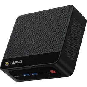 Beelink SER5 Pro Mini Computers| Mini PC AMD Ryzen 7 5800H, 32GB DDR4 3200Mhz&1TB M.2 2280 NVMe SSD, Triple 4K UHD Display/WiFi 6/Buletooth 5.2/Gaming PC/GTA-V/Fall Guys/CS:GO