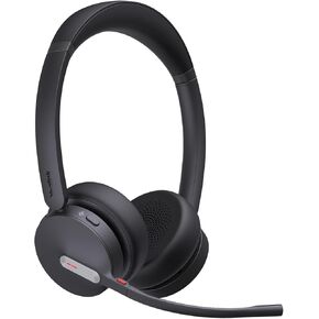 Yealink BH70 UC (NO Dongle) Wireless Bluetooth Headset with Microphone for Work, 35h Talking Battery Life, 3-Mic Noise Cancellation Headsets for Computer, 147g Lightweight Headphone for Open Office