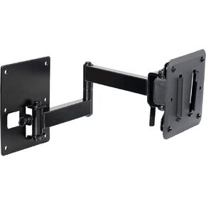 VIVO Sturdy Plastic Polymer and Steel RV TV Mount with Articulating Arm, VESA 100x100mm Mounting Pattern, Holds up to 22 lbs, Wall Bracket for Indoor Use, Black, Mount-VWRV3