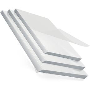 MAXDONE Premium Clear Thermal Laminating Pouches 50-Pack Laminating Sheets for Laminator A4, 3 Mil（80 Mic）Thickness for Extra Protection