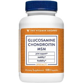 The Vitamin Shoppe Glucosamine, Chondroitin, & MSM (360 Capsules)
