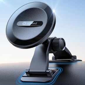 ترقية VICSEED 2024 لـ MagSafe Car Mount Dashboard العالمي حامل هاتف السيارة المغناطيسي، حامل هاتف مغناطيسي قوي للغاية للسيارة، حامل الهاتف الخلوي للسيارة iPhone 16 Pro Max 15 14 13 12 Mini in Kuwait