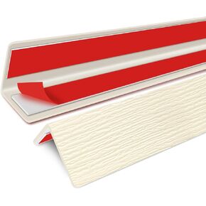 Wall Corner Protector 1-5/8" W X 59" L,Self Adhesive Corner Guards for Stair Walls. Wall Corner Guard Avoid Scratching 2PCS.
