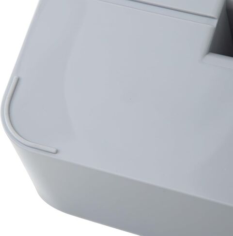 مجموعة EZOWare مكونة من 3 حقائب حمل بلاستيكية قابلة للتكديس، صناديق تنظيم تخزين كبيرة مع 5 أقسام ومقبض للمكياج، والزينة، والحمام، واللوازم المكتبية، والحرف اليدوية، وغرفة الأطفال - 3 ألوان in Kuwait