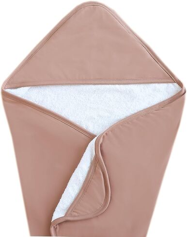 Copper Pearl Hooded Bath Towels Premium Knit/Terry Cloth Baby Towels with Hood, Pockets, and Cool Designs - Great to Gift and Make Bath Time Fun - Baby Bath Towel, Pecan in Saudi Arabia