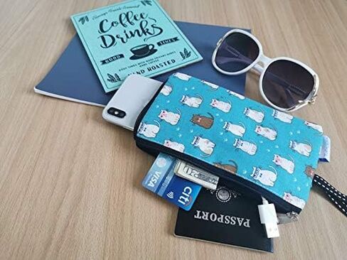 Tainada Women Phone Wristlet Clutch Dual Zippered Wallet Purse Pouch Bag for iPhone 15 Pro Max, 15 Plus, Samsung S23+ in Kuwait