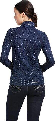 قميص ARIAT للسيدات Sun Stopper 2.0 Baselayer Party Punch Dot 10039358 in Saudi Arabia