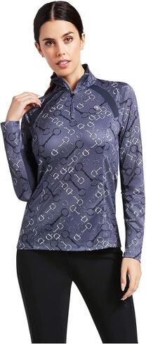 قميص ARIAT للسيدات Sun Stopper 2.0 Baselayer Party Punch Dot 10039358 in Saudi Arabia