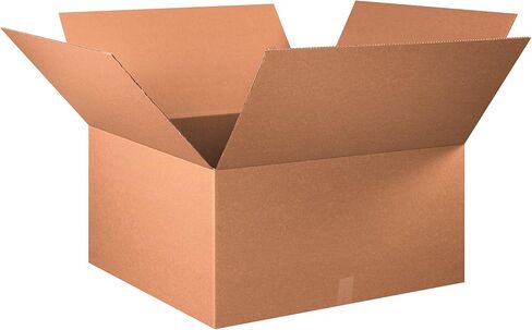 Aviditi HD303016DW Heavy-Duty Double Wall Corrugated Cardboard Box 30" L x 30" W x 16" H, Kraft, for Shipping, Packing and Moving (Pack of 5) in Saudi Arabia