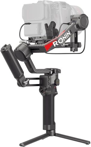 مثبت كاميرا DJI RS 4 Pro ثلاثي المحاور مع جهاز إرسال صور رونين ومحرك Focus Pro ومجموعة حامل الهاتف - حزمة مع ضوء LED وحقيبة ظهر وميكروفون DJI وميكروفون Lavalier ومجموعة التنظيف in Saudi Arabia