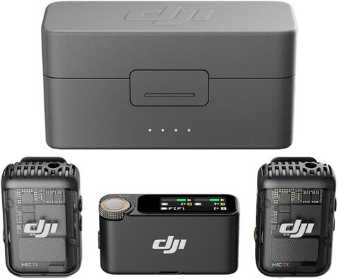 مثبت كاميرا DJI RS 4 Pro ثلاثي المحاور مع جهاز إرسال صور رونين ومحرك Focus Pro ومجموعة حامل الهاتف - حزمة مع ضوء LED وحقيبة ظهر وميكروفون DJI وميكروفون Lavalier ومجموعة التنظيف in Saudi Arabia