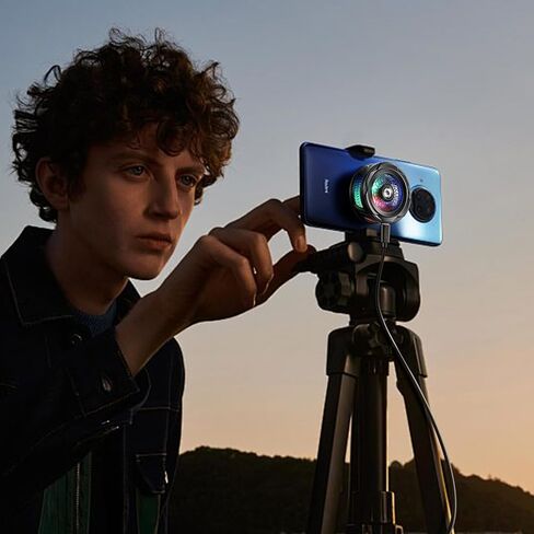 مبرد مغناطيسي للهاتف الخلوي للألعاب، مروحة تبريد للهاتف المحمول مع مشبك، مشعاع RGB محمول لسلسلة iPhone MagSafe/Android/الكمبيوتر اللوحي/iPad، تبريد غرفة التبريد بأشباه الموصلات in Saudi Arabia