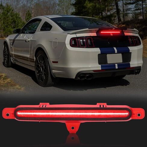 Smoked 3rd Third Brake Light Compatible with Mustang 2010/2011/2012/2013/2014, AR33-13A613-A, AR3313A613A, LED High Mount Brake Light in Kuwait