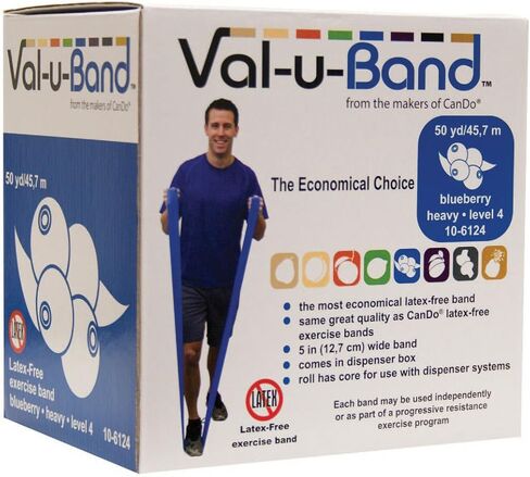حزام تمارين Val-U-Band خالٍ من اللاتكس، ليموني in Kuwait