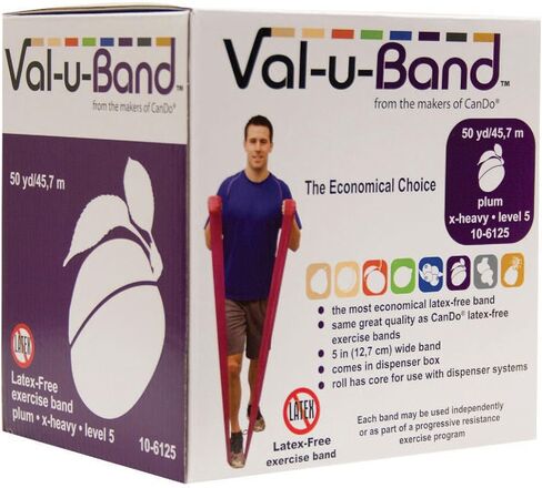 حزام تمارين Val-U-Band خالٍ من اللاتكس، ليموني in Kuwait