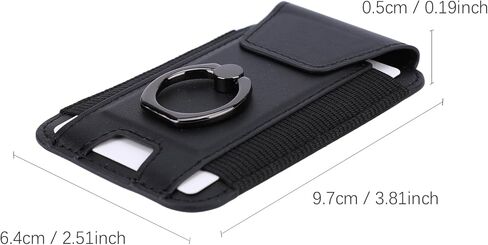 محفظة هاتف مغناطيسية حامل بطاقة الائتمان مع غطاء قلاب للخصوصية، محفظة هاتف جلدية مغناطيسية مع حامل قابل للتعديل، ملحقات الهاتف لمحفظة مغناطيسية magsafe لنماذج iphone 15/14/13/12 in Kuwait