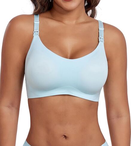 حمالة صدر رياضية داعمة للرضاعة مكونة من 3 قطع، أكواب ثابتة للأمهات الحوامل والرضاعة الطبيعية، حمالة صدر لليوجا in Kuwait