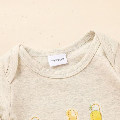 Sinhoon Newborn Baby Girl Clothes Toddler Baby Long Sleeve Romper Infant Letter Embroidered Jumpsuit in Saudi Arabia