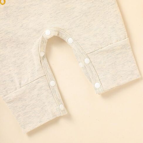 Sinhoon Newborn Baby Girl Clothes Toddler Baby Long Sleeve Romper Infant Letter Embroidered Jumpsuit in Saudi Arabia