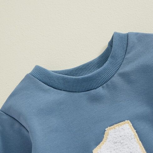 1st Birthday Outfit Girl Boy Baby First Birthday Sweatshirt Bubble Romper One Year Old Cake Smash Outfits in Kuwait