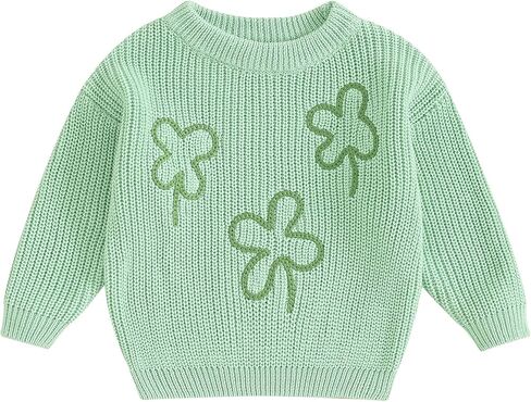 طفل رضيع فتاة عيد الفصح الزي الأرنب التطريز طويلة الأكمام كينت سترة الرضع محبوك البلوزات عيد الفصح in Kuwait