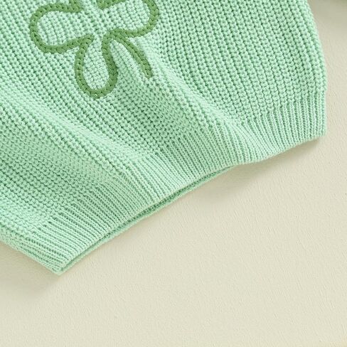 طفل رضيع فتاة عيد الفصح الزي الأرنب التطريز طويلة الأكمام كينت سترة الرضع محبوك البلوزات عيد الفصح in Kuwait