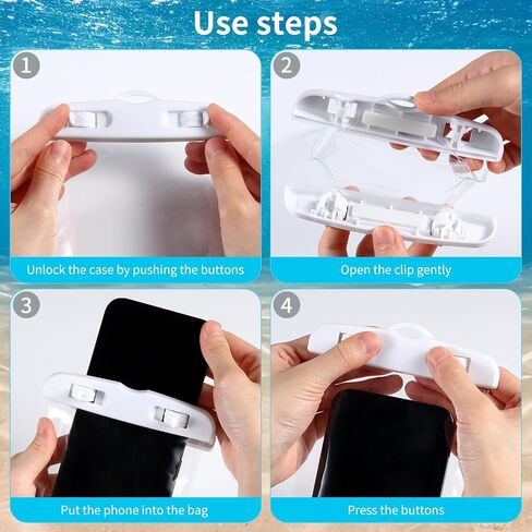 BoggBag Phone Pouch & Waterproof Case Perfect for Beach Days, Surfing, and Protecting Your Phone,Gray in Saudi Arabia