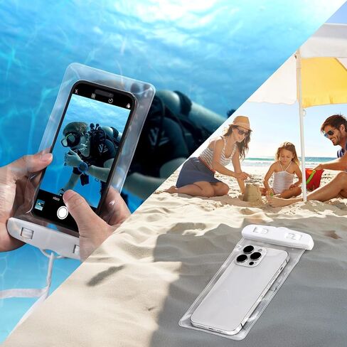 BoggBag Phone Pouch & Waterproof Case Perfect for Beach Days, Surfing, and Protecting Your Phone,Gray in Saudi Arabia