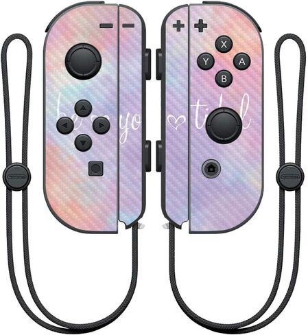 غلاف MightySkins من ألياف الكربون لجهاز تحكم Nintendo Joy-Con - Deer Hunter | لمسة نهائية واقية ومتينة من ألياف الكربون | سهل التطبيق والإزالة وتغيير الأنماط | صنع في الولايات المتحدة الأمريكية in Saudi Arabia