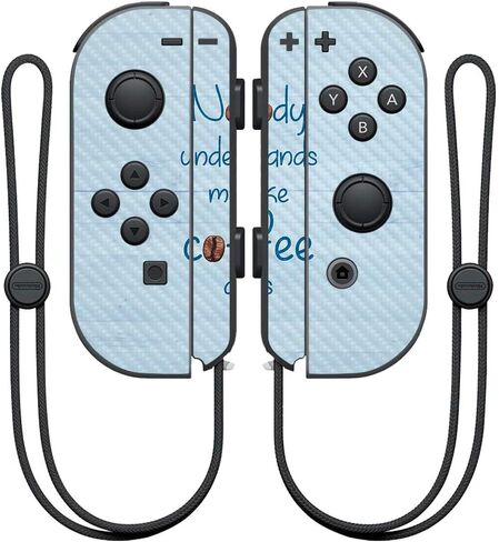 غلاف MightySkins من ألياف الكربون لجهاز تحكم Nintendo Joy-Con - Deer Hunter | لمسة نهائية واقية ومتينة من ألياف الكربون | سهل التطبيق والإزالة وتغيير الأنماط | صنع في الولايات المتحدة الأمريكية in Saudi Arabia