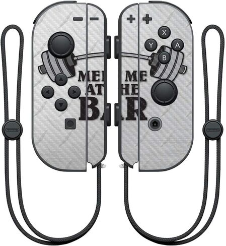 غلاف MightySkins من ألياف الكربون لجهاز تحكم Nintendo Joy-Con - Deer Hunter | لمسة نهائية واقية ومتينة من ألياف الكربون | سهل التطبيق والإزالة وتغيير الأنماط | صنع في الولايات المتحدة الأمريكية in Saudi Arabia