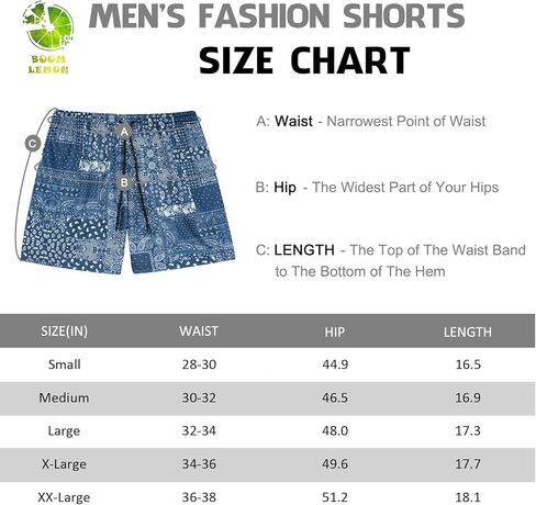 BOOMLEMON شورت رجالي شبكي بيزلي شورت ريترو جرافيك مطبوع غير رسمي باندانا بوهو كرة السلة ملابس الشارع الشهير سراويل قصيرة in Kuwait