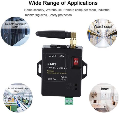 نظام إنذار Sonew GSM، Mini 8 CH Home Security SMS SIM Call مع تصميم ذكي in Saudi Arabia