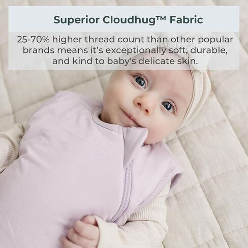 Sleep Sack 1.0 Tog - Rayon made from Bamboo Baby Sleeping Bag, Wearable Blanket, Unisex in Saudi Arabia