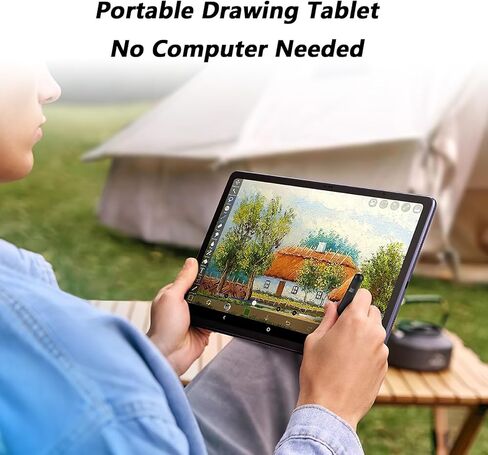 تابلت رسم XP-Pen، تابلت رسم مستقل 12.2 بوصة، لا حاجة إلى كمبيوتر مع قلم ضغط 16 كيلو، شاشة بدقة 2160 * 1440، Android 12، 8 جيجابايت + 128 جيجابايت للفنانين الرقميين المبتدئين in Kuwait