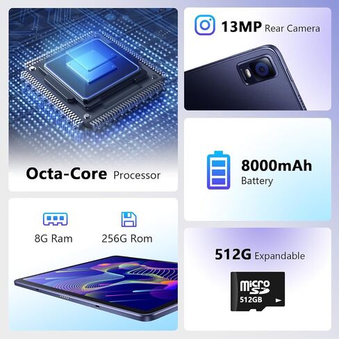 تابلت رسم XP-Pen، تابلت رسم مستقل 12.2 بوصة، لا حاجة إلى كمبيوتر مع قلم ضغط 16 كيلو، شاشة بدقة 2160 * 1440، Android 12، 8 جيجابايت + 128 جيجابايت للفنانين الرقميين المبتدئين in Kuwait