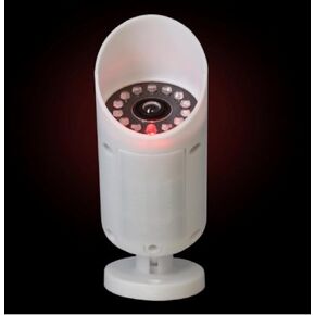 Fake Security Camera Bundle (2 Pack) – Realistic Design, Easy Installation, Bonus Batteries Included, White