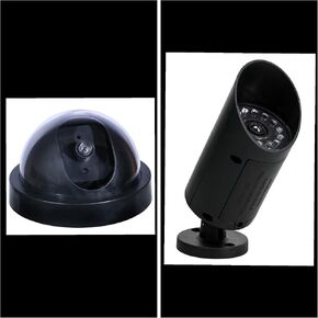 Realistic Fake Security Camera 2-Pack – Ultimate Deterrent Bundle