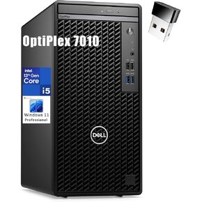 Dell OptiPlex 7010 Tower Business Desktop Computer, 13th Gen Intel 14-Core i5-13500 (Beat i7-12700), 64GB DDR4 RAM, 2TB PCIe SSD, DVDRW, WiFi Adapter, RJ-45, HDMI, Keyboard & Mouse, Windows 11 Pro