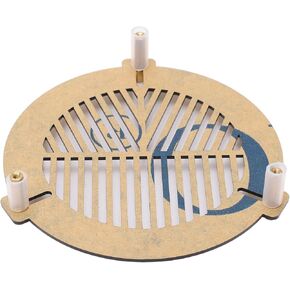 Bahtinov Mask Focusing Mask for Telescopes, Telescope Accessories Support Telescope Tubes 80-110mm, Acrylic Deep Space Fishbone Plate Telescope Focusing Mask