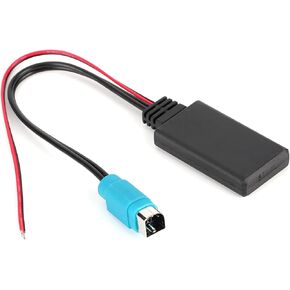 Bluetooth Adapter, Bluetooth AUX in Adapter KCE?237B Car Audio Connector Cable Replacement for Alpine CDE W203Ri X303 X305 X301