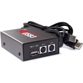 BMWSU3 USB Adapter Compatible with Select* BMW Mini, Compatible with iPod® iPhone®; Bluetooth® AUX Capable Interface -Behind The Radio