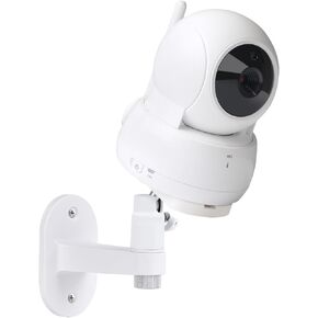 Baby Monitor Wall Mount Compatible with VTech VM901/VM923/VM924/VM928 Video Baby Monitor, No-Drill Baby Camera Wall Mount with Adjustable View Angle