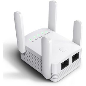 Fastest WiFi Extender Signal Amplifier for Home,4 Times Faster Speed,Easy to Set up WiFi Wireless Signal Booster with Ethernet Port,Long Distance,Ultra Stable Router Internet Enhancer.M