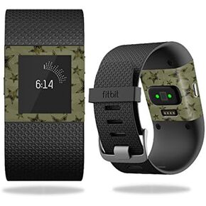 MightySkins Skin Compatible with Fitbit Surge Cover Skins Sticker Watch Army Star